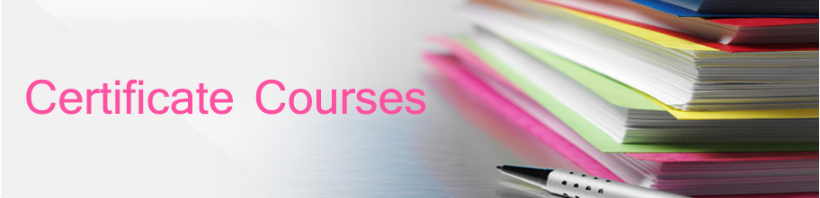 Certificate courses